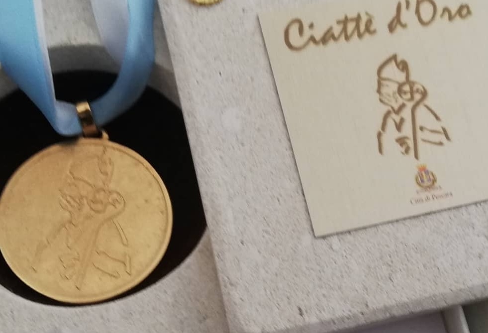 benemerenza civica ciattè d'oro pescara