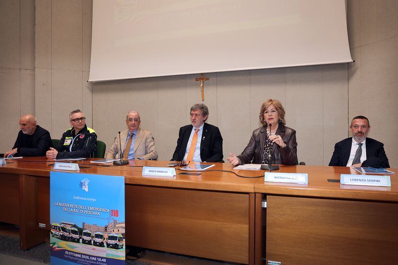 conferenza emergenza urgenza nuovo servizio ASL Pescara