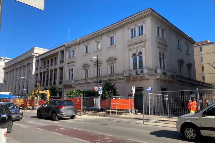 lavori aca a pescara su corso Vittorio