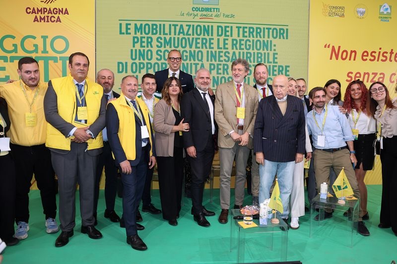 villaggio Coldiretti inaugurato a pescara