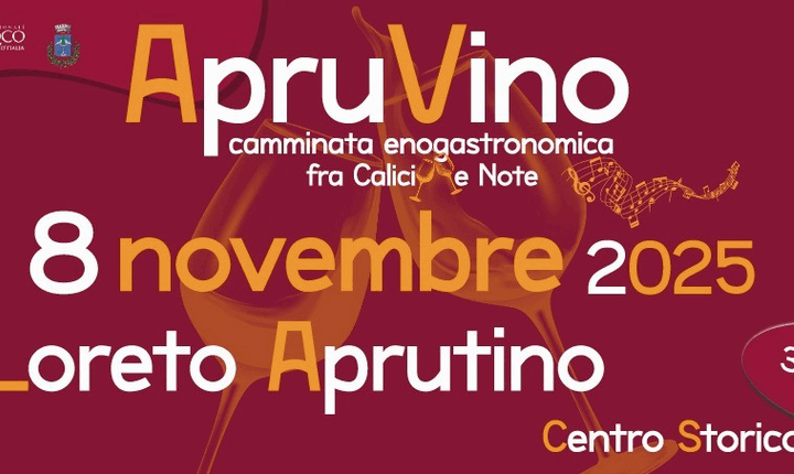 Loreto Aprutino si prepara a celebrare le ricchezze del territorio con l'evento "Apruvino", un viaggio alla scoperta dei prodotti che hanno reso celebre questa terra in tutto il mondo