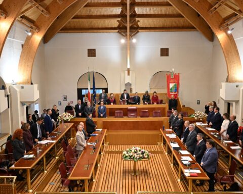 L’Aula del Consiglio regionale d'Abruzzo