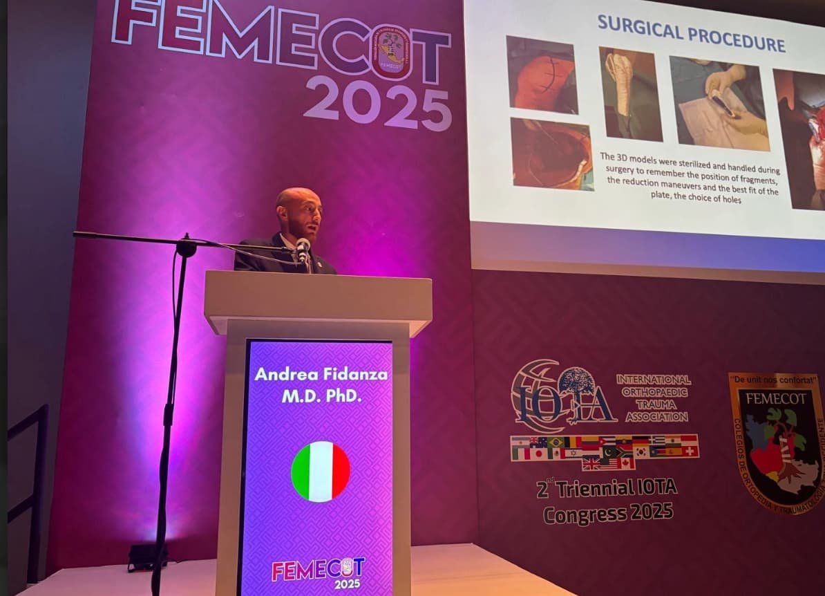 Ortopedia dell’Aquila al congresso mondiale in Messico