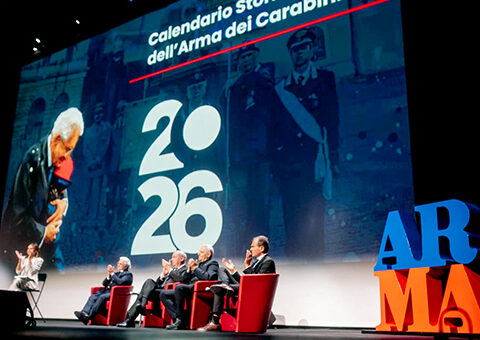 Presentato a Roma il calendario storico dell’arma dei carabinieri 2026