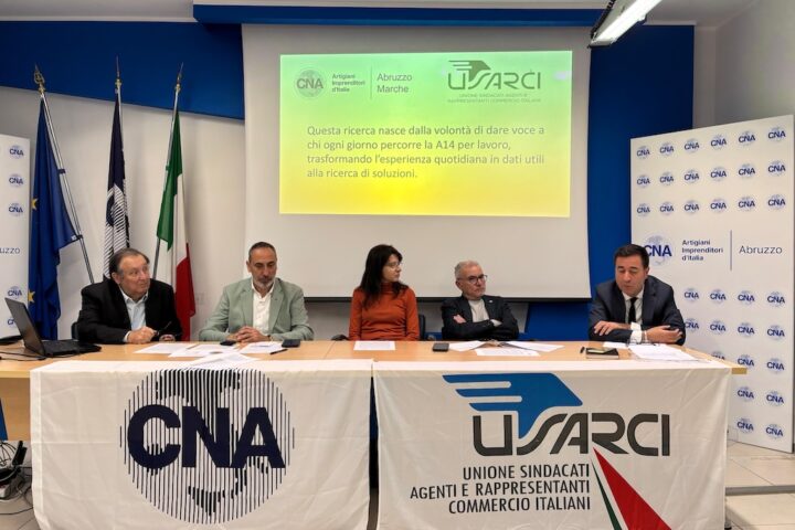 Cantieri in A14, l’allarme di Cna e Usarci: “Disagi insostenibili, incontro urgente con il Mit”