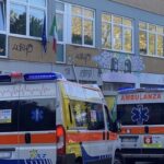 ambulanze davanti al Mibe a Pescara