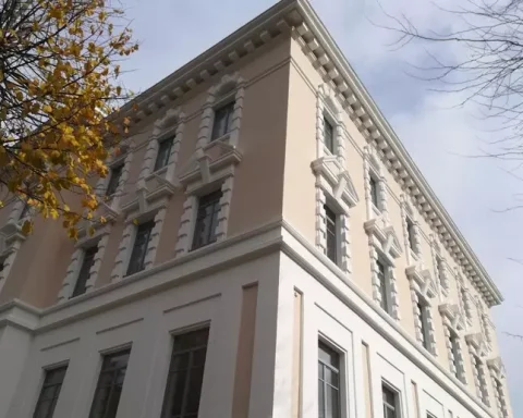 La sede del Gran Sasso Science Institute all’Aquila, protagonista dei tre progetti di ricerca finanziati dal Fondo italiano per la Scienza. L’istituto ha ottenuto complessivamente 4,2 milioni di euro