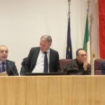 Un momento dell’Assemblea nella sala Ipogea di Palazzo dell’Emiciclo, durante la presentazione dei dati sul Dup e sul Bilancio di previsione della Provincia dell’Aquila.