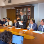 Conferenza stampa dei consiglieri regionali del Patto per l’Abruzzo sulla gestione dei fondi PNRR destinati alla sanità territoriale. Presentati i dati che denunciano ritardi e cantieri fermi nelle quattro province
