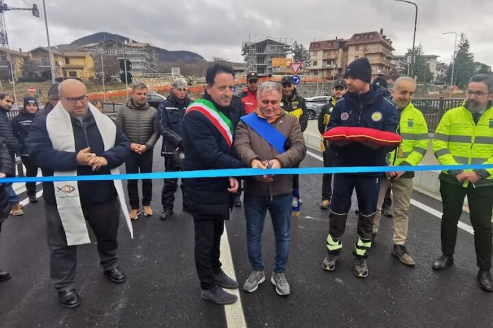 nuovo ponte Roccaraso Provincia dell’Aquila