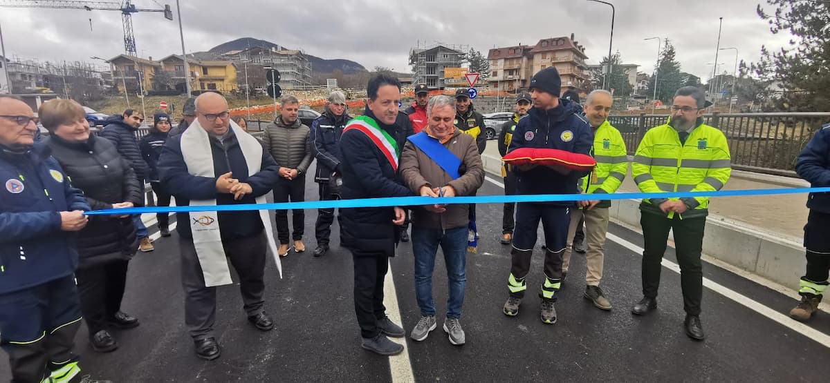 nuovo ponte Roccaraso Provincia dell’Aquila