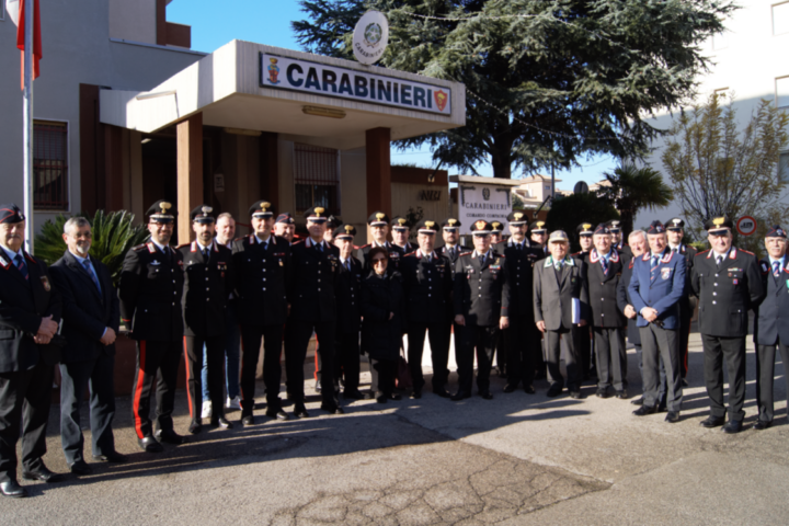 Il Generale Masciulli in rivisita alla Compagnia Carabinieri di Vasto