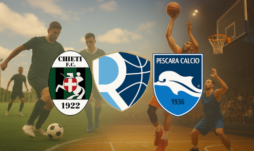 Chieti Calcio, Liofilchem Roseto, Pescara Calcio