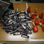 ordigni artigianali materiale esplodente sequestrato a pescara