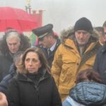 marsilio e rauti a commemorazione Rigopiano