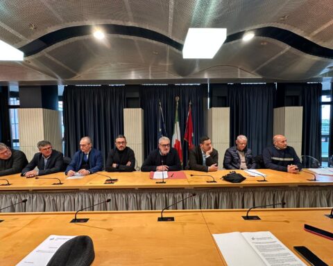 Conferenza stampa consorzio bonifica centro