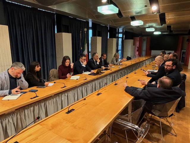 Incontro lavori autostrada