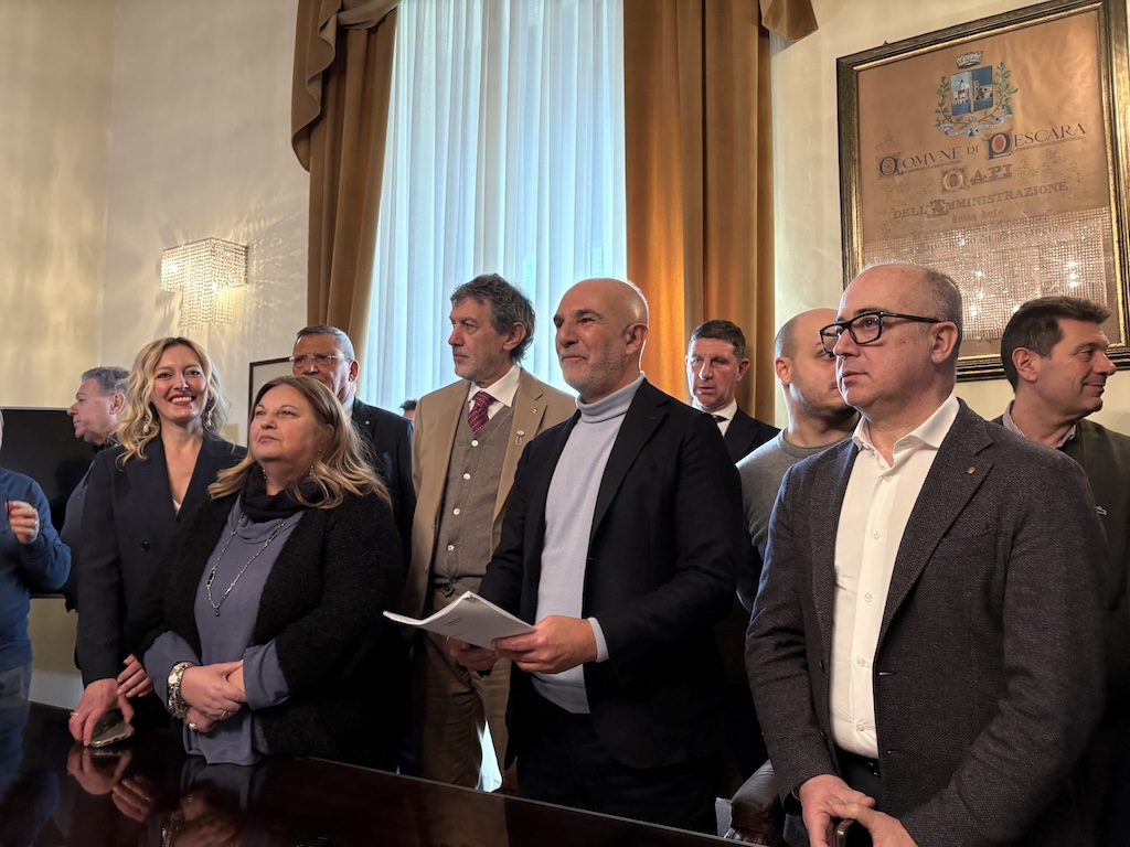 coalizione centrodestra pescara con marsilio