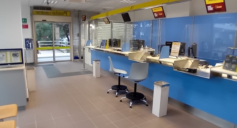 ufficio postale via di sotto pescara