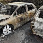 auto in fiamme a pescara