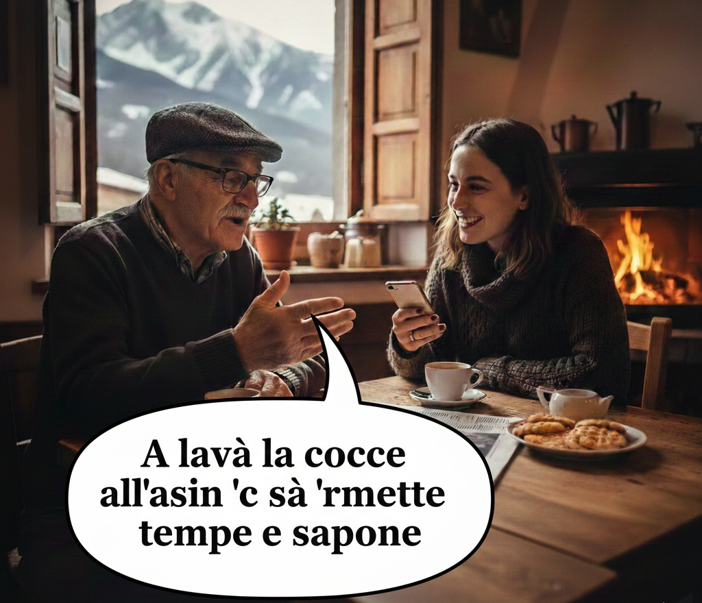 Secondo i dati Istat un abruzzese su dieci parla in dialetto in famiglia