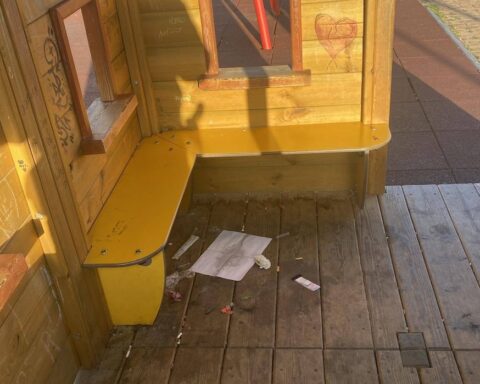 siringhe in area bimbi a Spoltore