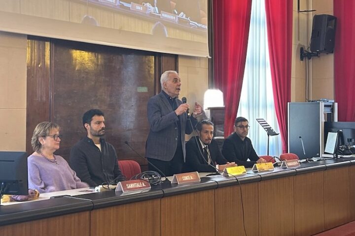 conferenza stampa urban mining progetto sullo smaltimento raee e economia circolare a Pescara