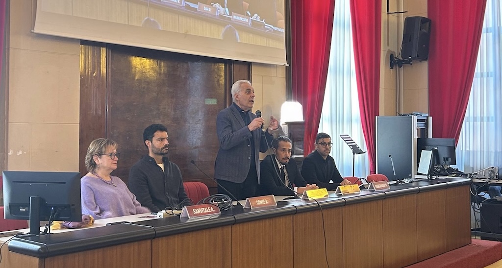 conferenza stampa urban mining progetto sullo smaltimento raee e economia circolare a Pescara
