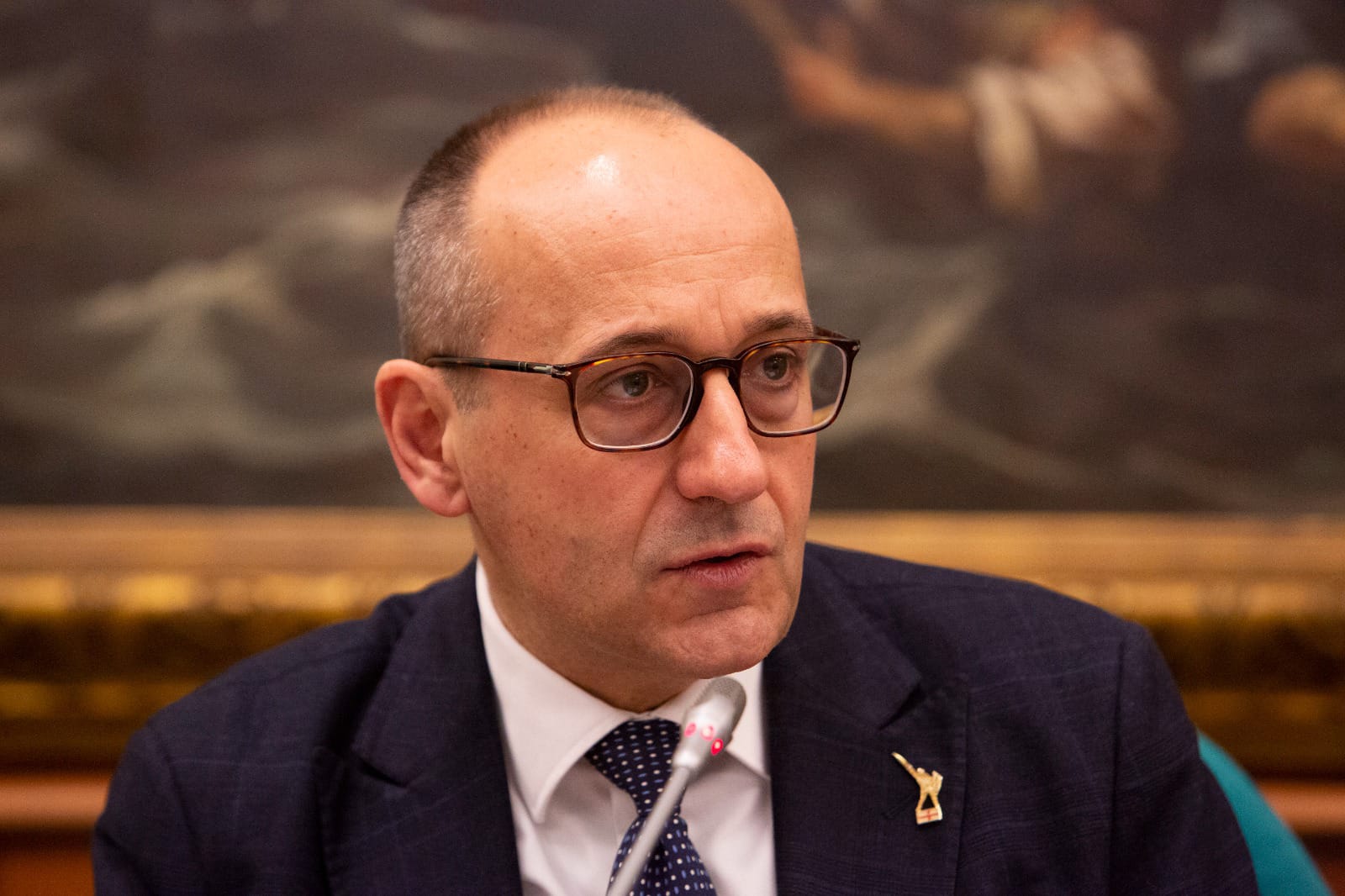 Alberto Bagnai, intervenuto per la convocazione di un tavolo urgente sulla viabilità in Val di Sangro