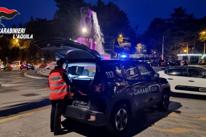 Controlli Carabinieri L'Aquila