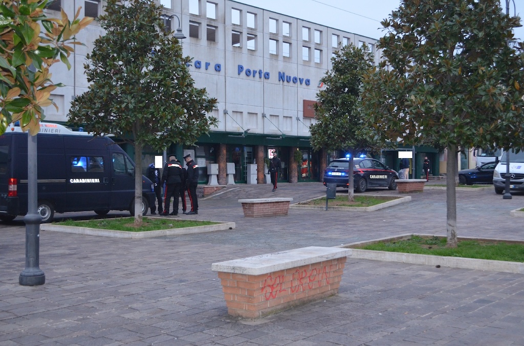 carabinieri controlli anti-degrado a pescara