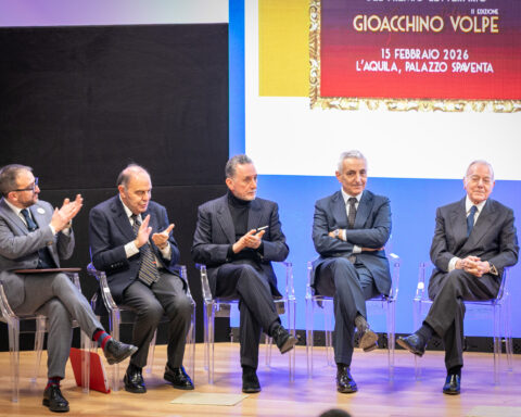 La Giuria della seconda edizione del Premio Volpe all'Aquila
