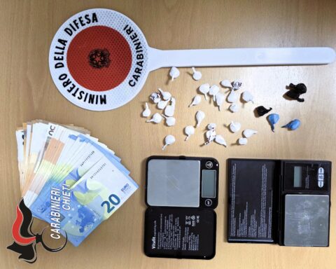 Carabinieri droga lanciano