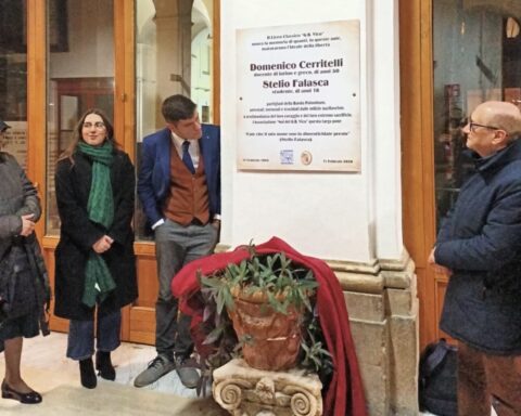 Targa commemorativa al G.B.Vico