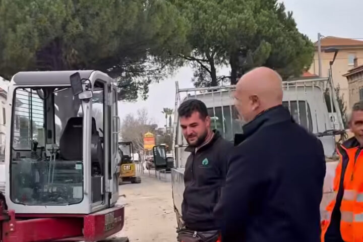 Lavori riqualificazione lungomare sud Pescara
