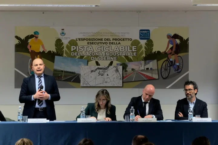 Presentazione della pista ciclabile Atri Scerne