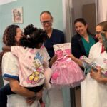 intervento bimba congo rimozione frammenti proiettile