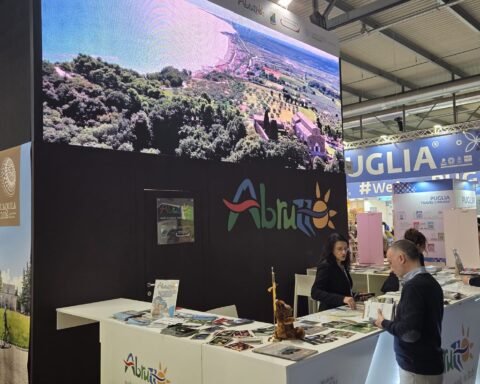 Lo stand Abruzzo alla BIT di Milano