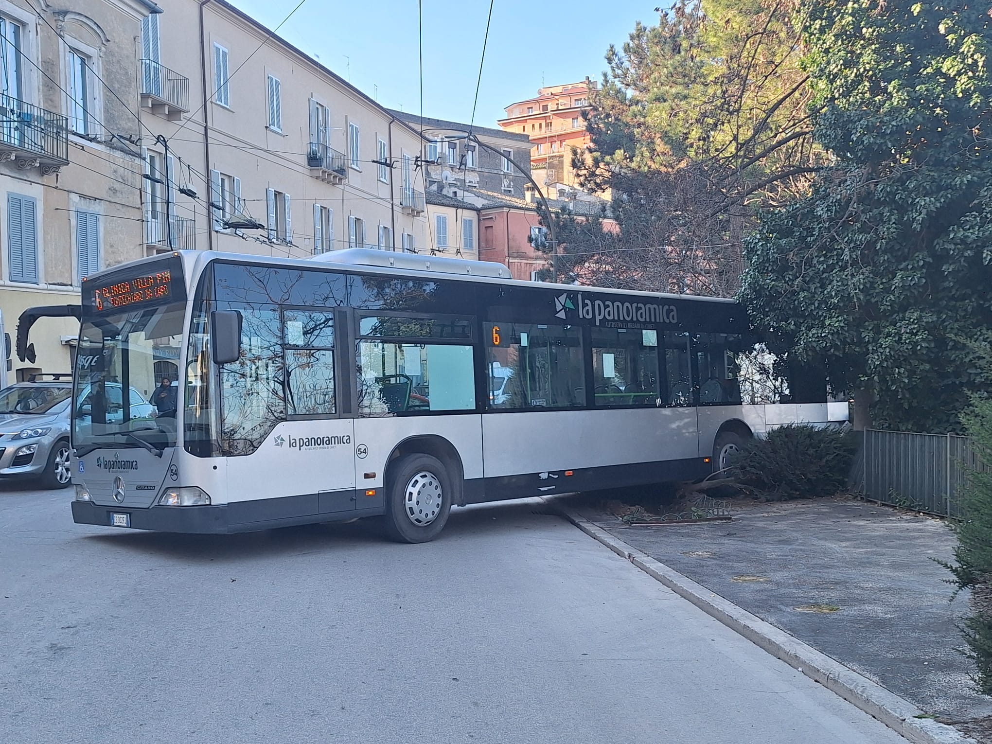 Incidente bus a Chieti