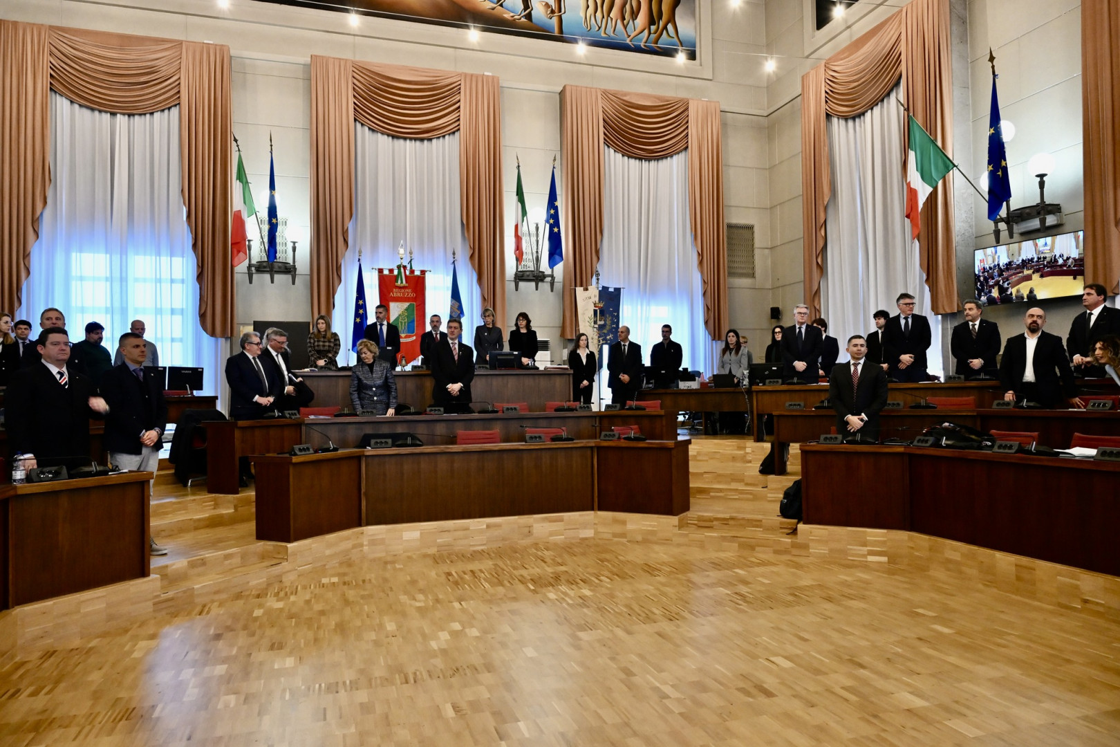 Consiglio regionale Abruzzo, riunito a Pescara