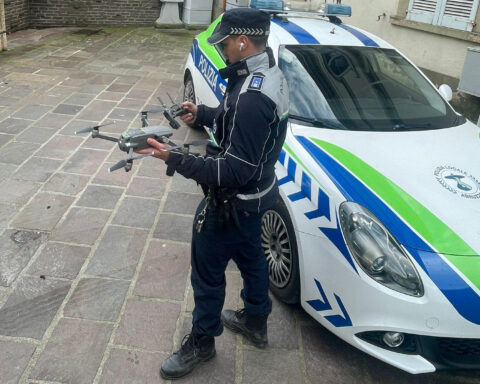 Polizia locale col drone a Fossacesia