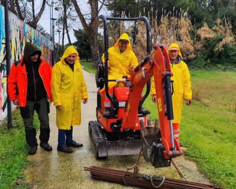 inizio cantierizzazione parco nord pescara