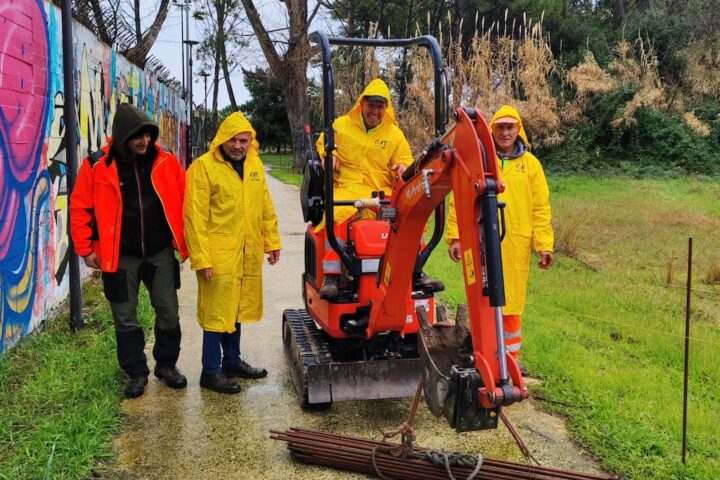 inizio cantierizzazione parco nord pescara