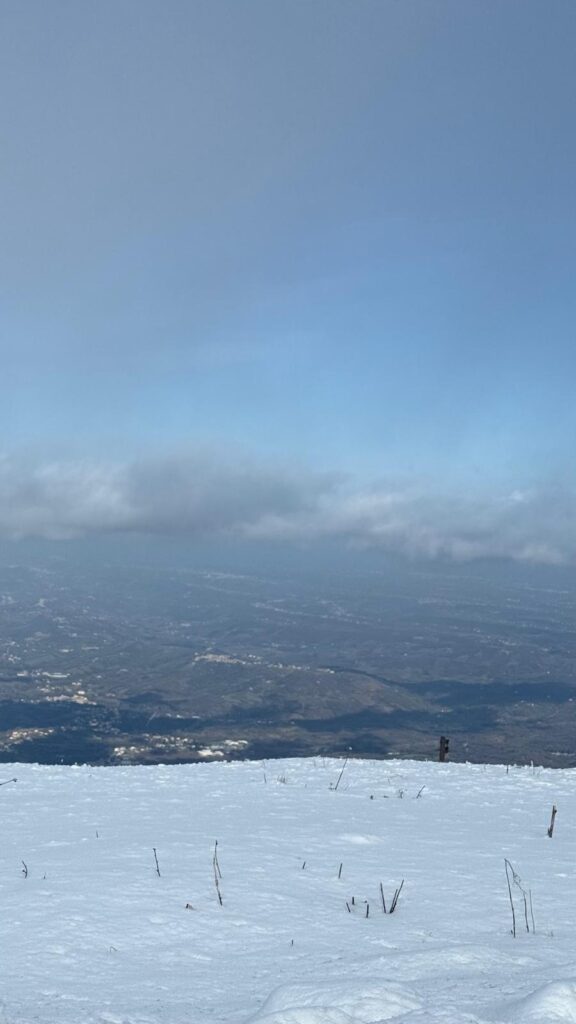 Sempre meno neve sulla Maiella