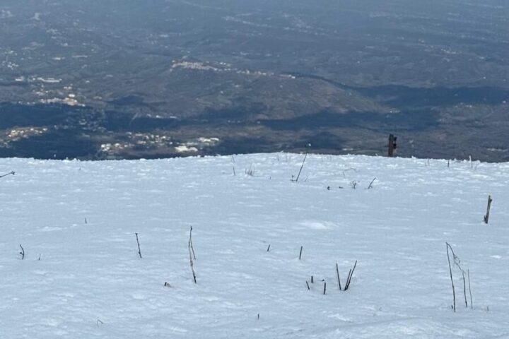 Sempre meno neve sulla Maiella
