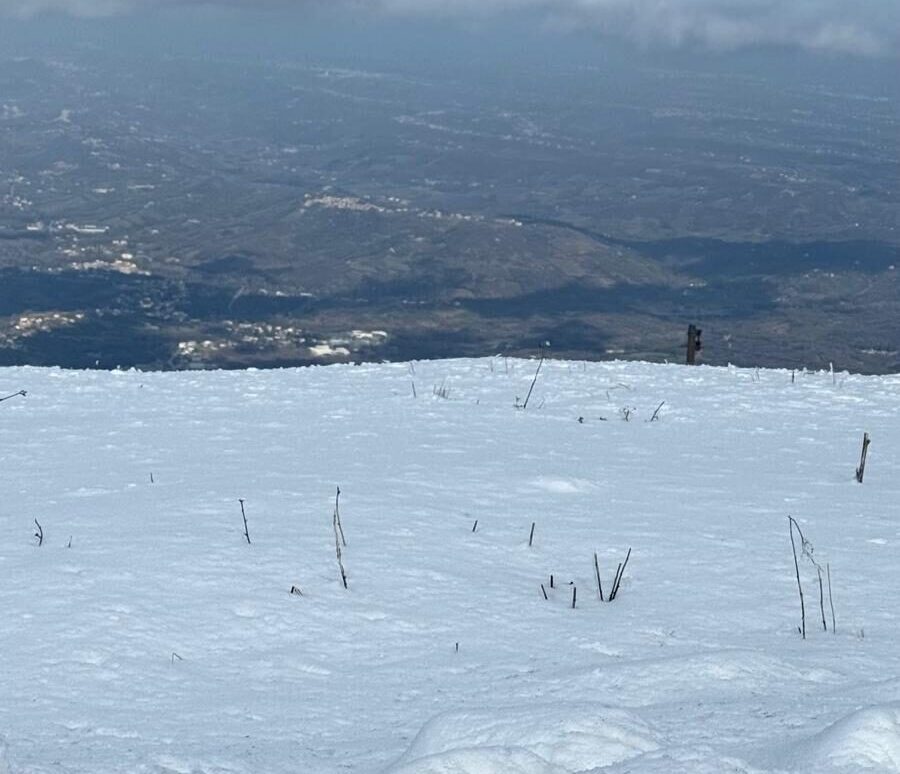 Sempre meno neve sulla Maiella