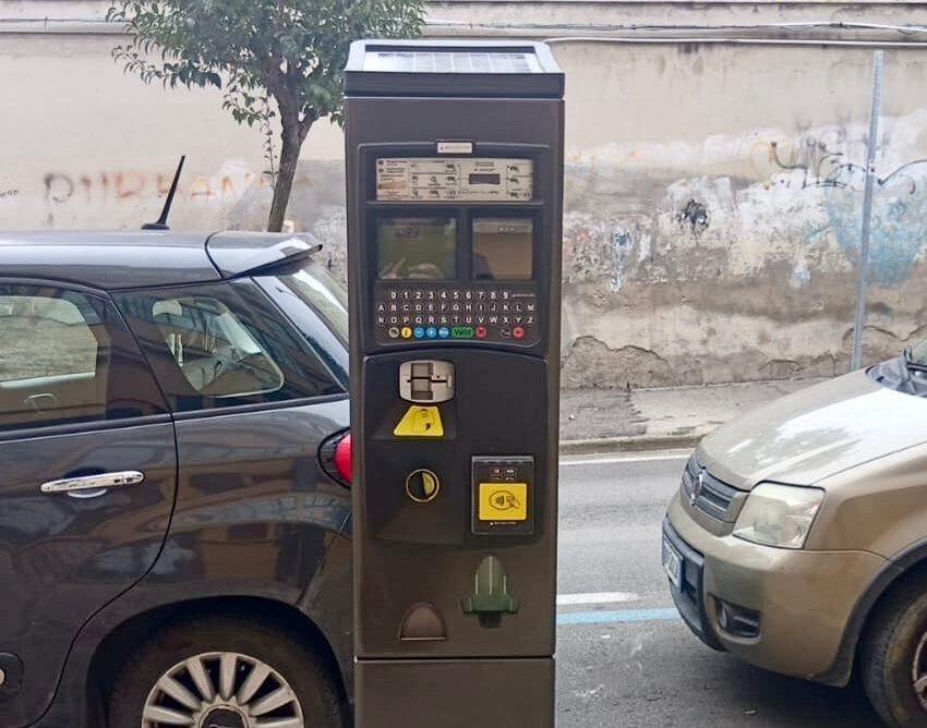 Nuovi parcometri a Chieti