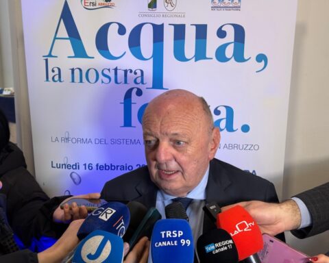 il ministro pichetto fratin a pescara