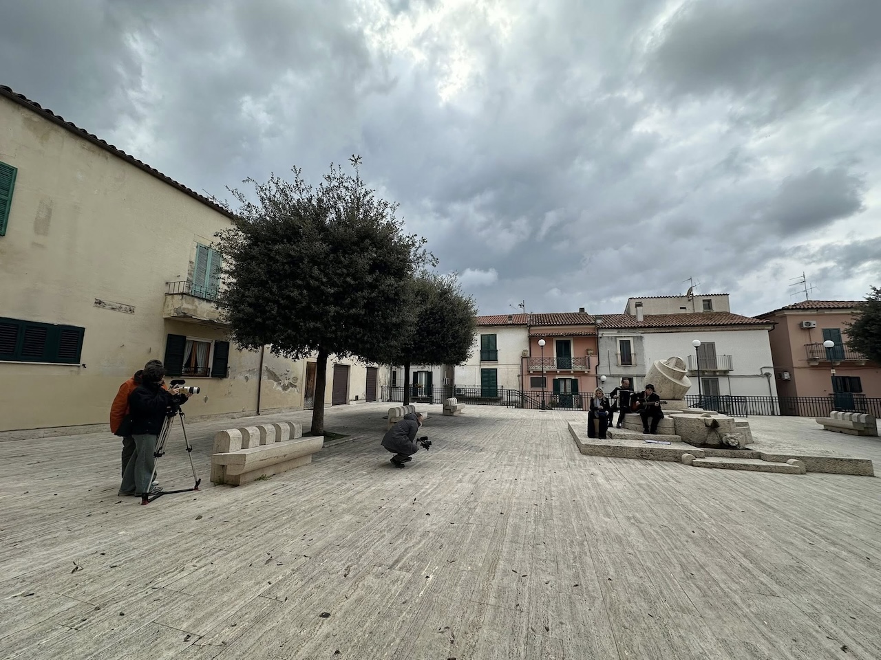 rai documentari a Manoppello per la tragedia di Marcinelle