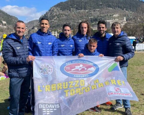 La squadra di Atletica Vomano